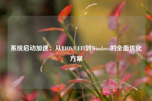 系统启动加速：从BIOS/UEFI到Windows的全面优化方案