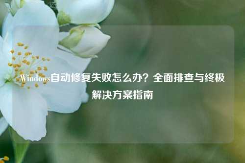 Windows自动修复失败怎么办？全面排查与终极解决方案指南