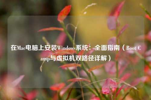 在Mac电脑上安装Windows系统：全面指南（Boot Camp与虚拟机双路径详解）